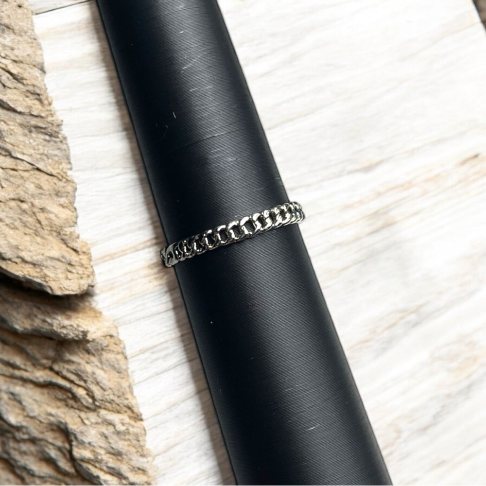 Silver Chain Ring